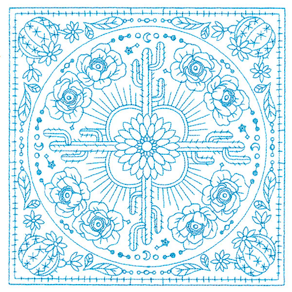 Desert Botanicals Bandana Square - Image 2