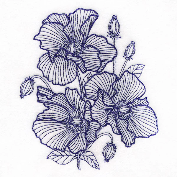 Dimension in Contour Poppy Bouquet - Image 3