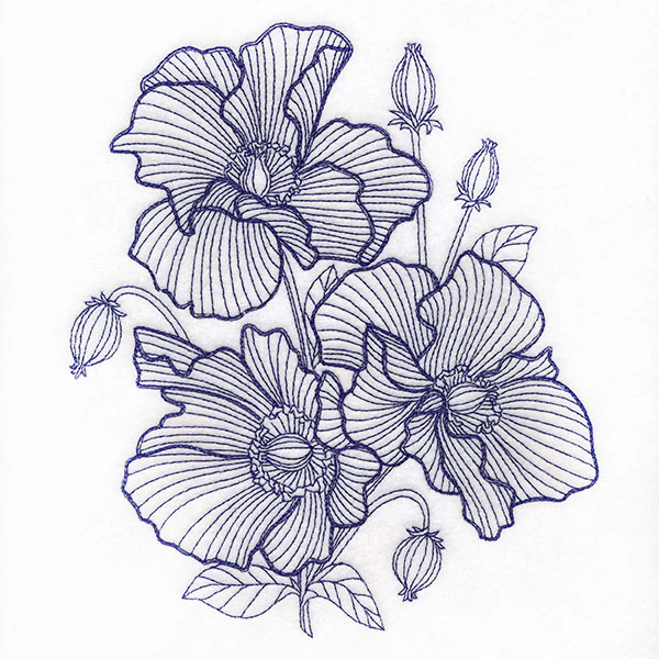 Dimension in Contour Poppy Bouquet - Image 4