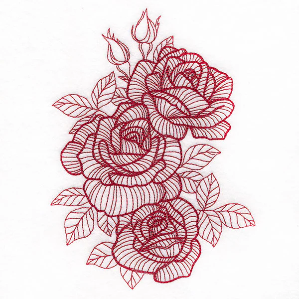 Dimension in Contour Rose Bouquet - Image 3