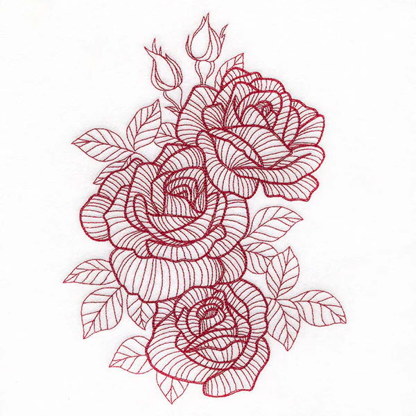 Dimension in Contour Rose Bouquet - Image 4
