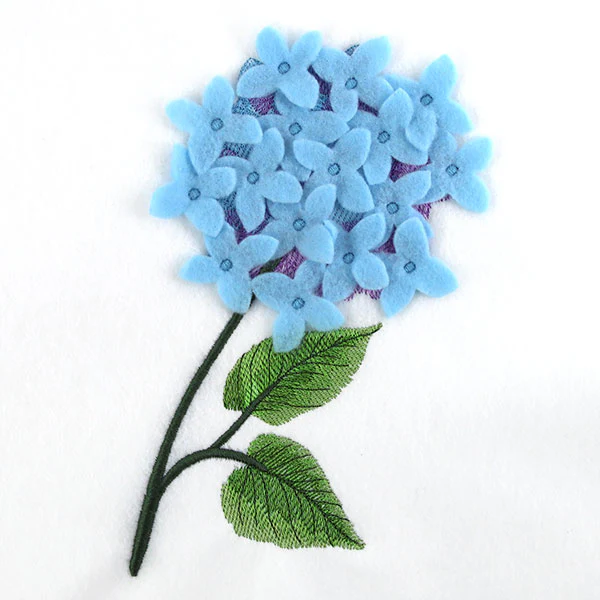 Dimensional Petals Hydrangea (Applique) - Image 5