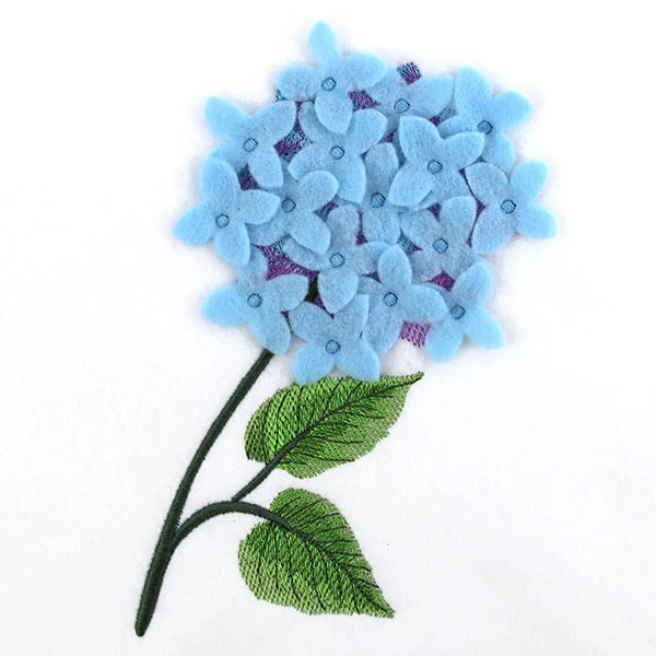 Dimensional Petals Hydrangea (Applique) - Image 7