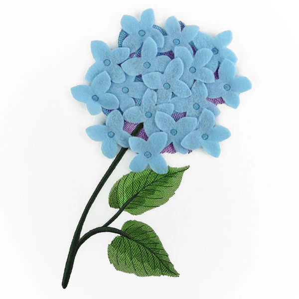 Dimensional Petals Hydrangea (Applique) - Image 9