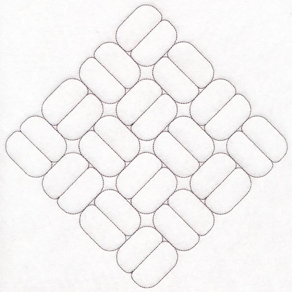 Dimensional Quilted Patterns 1 (Double Run) - Image 2