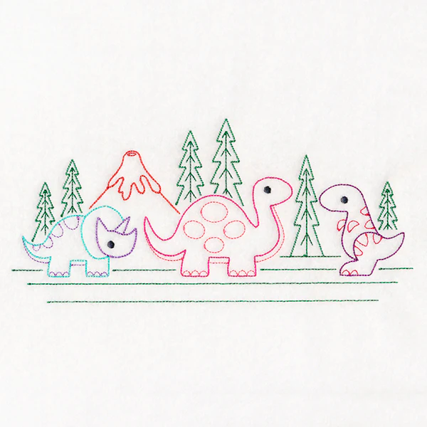 Dino Days Trio (Vintage) - Image 2
