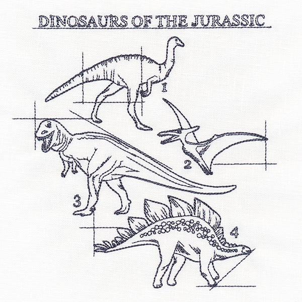 Dinosaurs of the Jurassic Schematic - Image 2