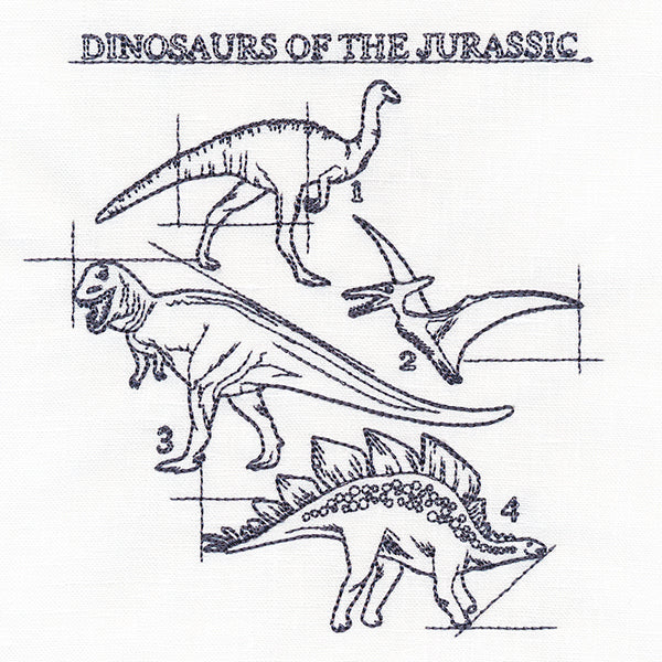 Dinosaurs of the Jurassic Schematic - Image 3