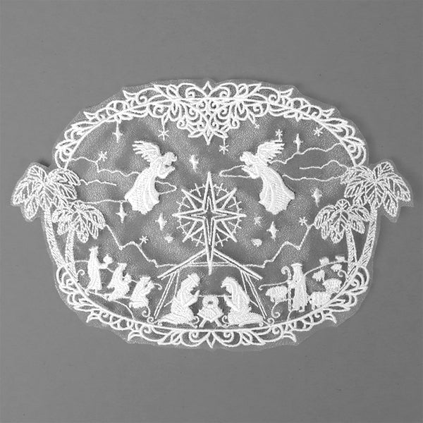 Divine Nativity Doily (Organza) - Image 7
