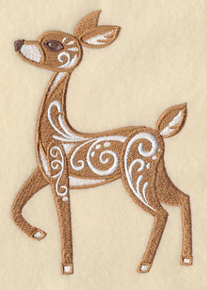 Doe with Flourish - Image 2