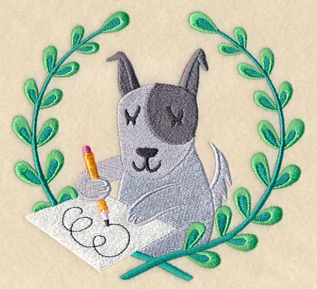 Dog Drawing Laurel - Image 3