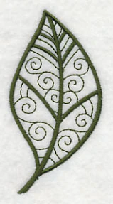 Dogwood Leaf in Flight