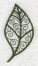 Dogwood Leaf in Flight - Image 2