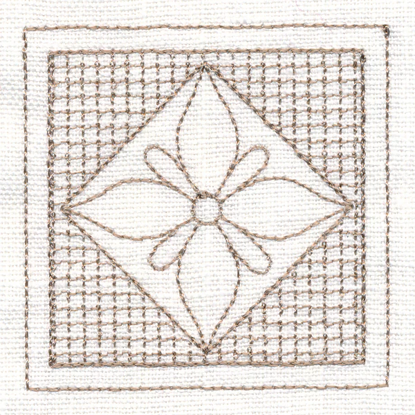 Dogwood Square (Trapunto) - Image 3