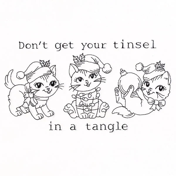 Don't Get Your Tinsel Tangle Cats - Image 2