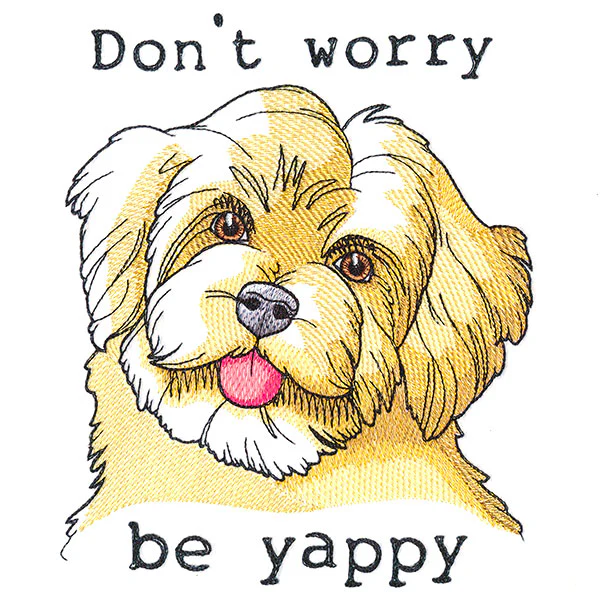 Don't Worry Be Yappy Puppy - Image 2