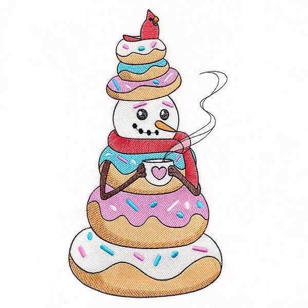 Donut Snowman - Image 9