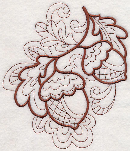 Doodle Acorns
