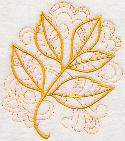 Doodle Ash Leaf - Image 5