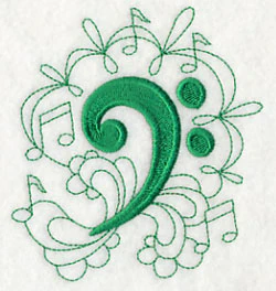 Doodle Bass Clef - Image 4