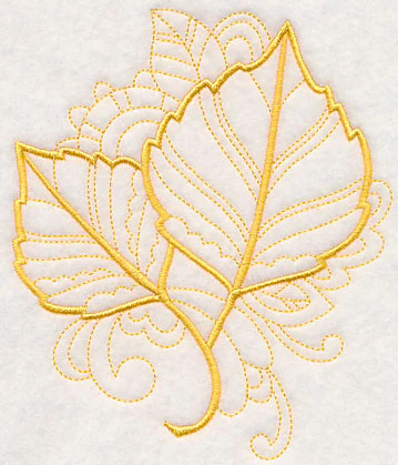 Doodle Birch Leaf - Image 2