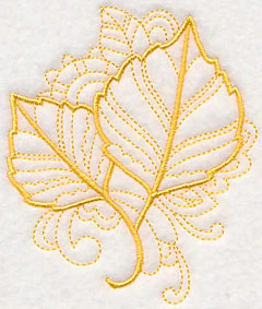 Doodle Birch Leaf - Image 3