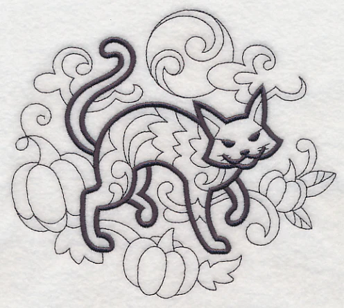 Doodle Black Cat - Image 5