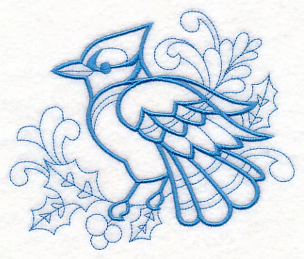 Doodle Blue Jay - Image 2