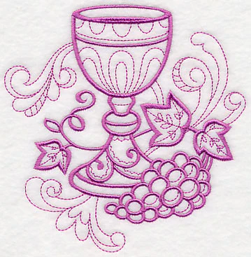 Doodle Chalice and Grapes - Image 2