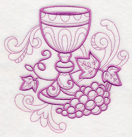 Doodle Chalice and Grapes - Image 5