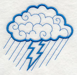 Doodle Cloud and Lightning - Image 3