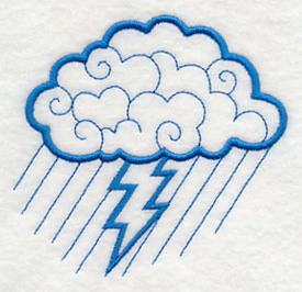Doodle Cloud and Lightning - Image 4
