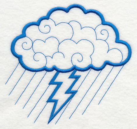 Doodle Cloud and Lightning - Image 5