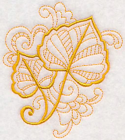 Doodle Cottonwood Leaf - Image 3