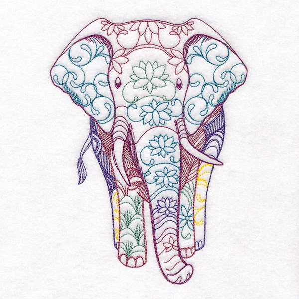 Doodle Delights - Elephant - Image 3