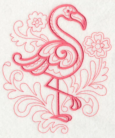 Doodle Flamingo - Image 2