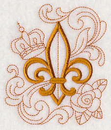 Doodle Fleur de Lis 1 - Image 4