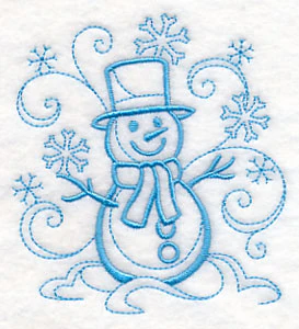 Doodle Friendly Snowman - Image 3