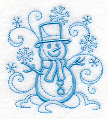 Doodle Friendly Snowman - Image 4