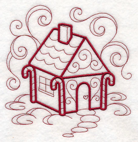 Doodle Gingerbread House - Image 5