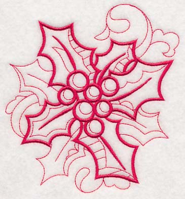Doodle Holly and Berries - Image 2