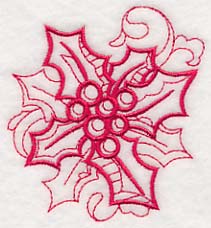 Doodle Holly and Berries - Image 4