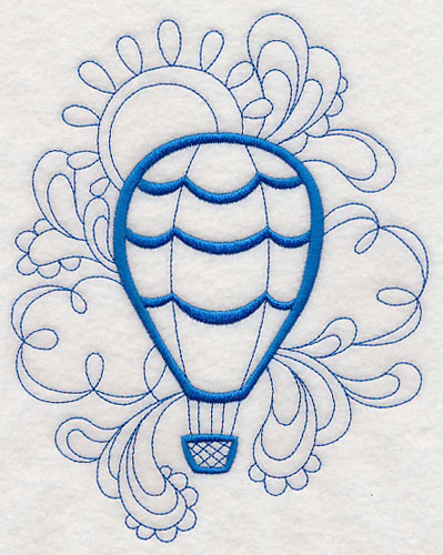 Doodle Hot Air Balloon - Image 2