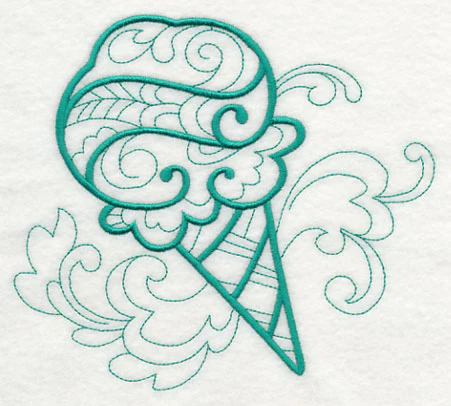 Doodle Ice Cream Cone - Image 2
