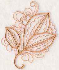 Doodle Magnolia Leaf - Image 4