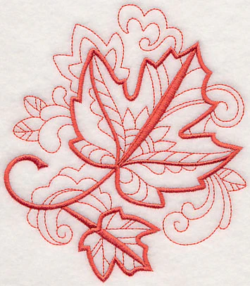 Doodle Maple Leaf - Image 2