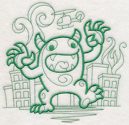 Doodle Monster Attack