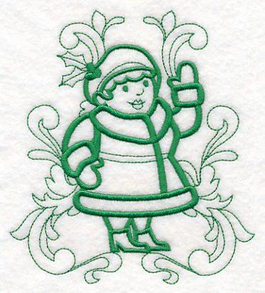 Doodle Mrs. Claus - Image 2