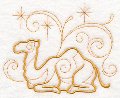 Doodle Nativity Camel - Image 3