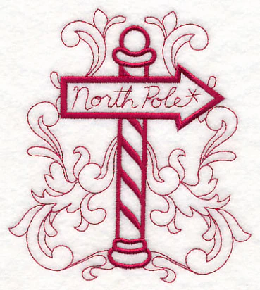 Doodle North Pole Sign - Image 2